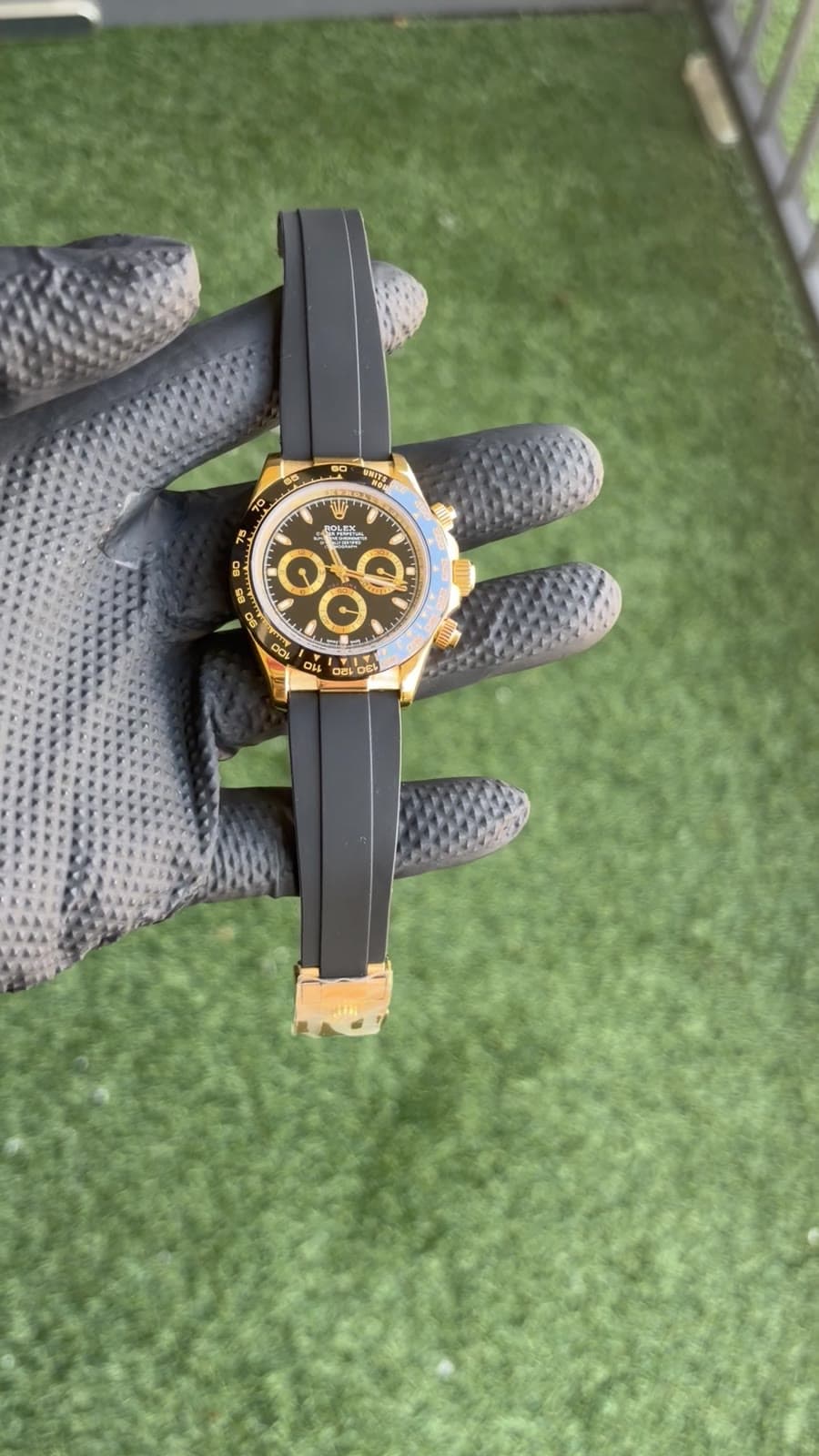 Daytona 'Oysterflex' - Black Dial